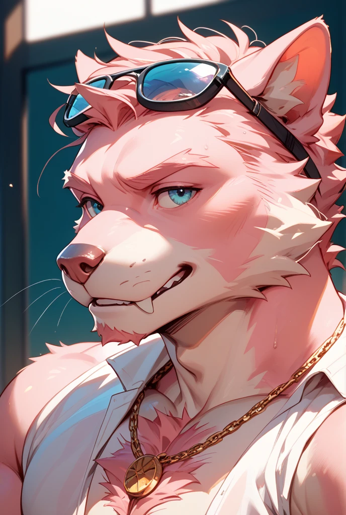 (Arcanine male performing oral sex on human male, oral penetration, deep throat, library setting, wearing glasses, full body, best quality, highres, detailed, cinematic lighting, cinematic composition, masterpiece, ultra-detailed)