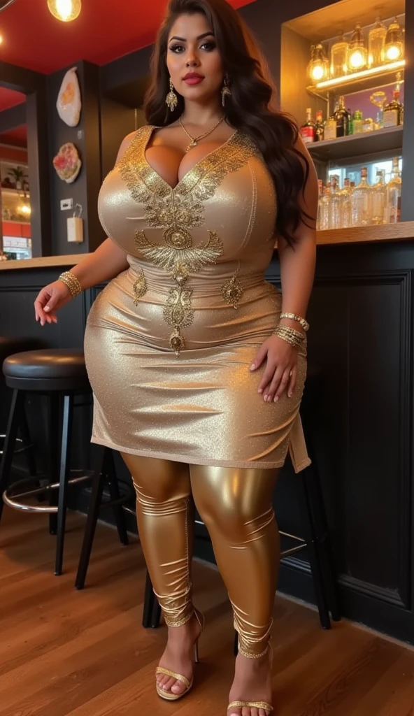 Indian gorgeous curvy plus size actress madhubala, glowing eyes, wearing Faeriesty Plus Mermaid Hem Sequin Formal Dress
Color: Champagne , covered Bust, parted lips, thick thighs, bigger waist, busty, curvy plus size body, full body, full body shot, head to toe view, hourglass body, curvy plus size body, smile face, bigger waist, busty, big hips, fleshy thighs, thick thighs, busty, full body view, Petra, Jordan: Ancient city carved into red sandstone cliffs.