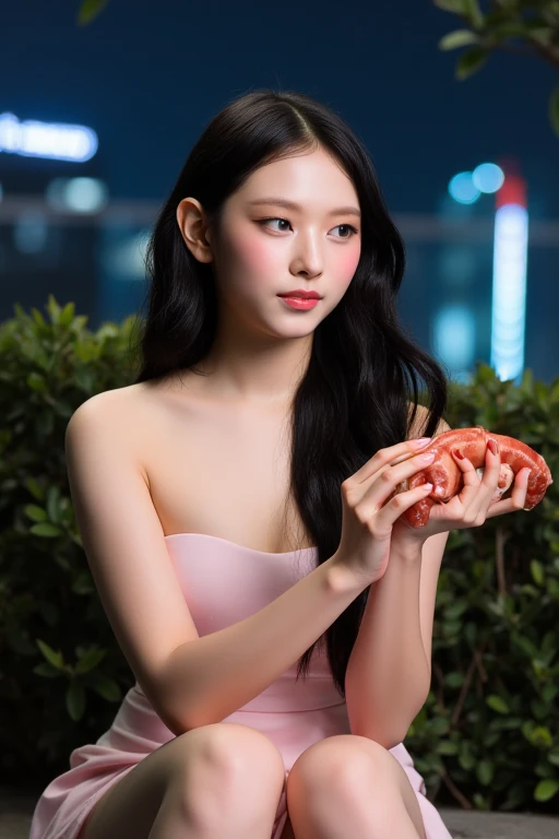 Medium Size Display, Medium Shot, Written boundary depth, Upper Body, Movie angle, masterpiece, Highest quality, Very detailed, CG, 8k wallpaper, Beautiful Face, Delicate eyes, Otome, alone, smile, It has tentacles., Wedding dress, Tentacles everywhere、woman with tentacles、octopus、Open your mouth,(((Eating tentacles)))