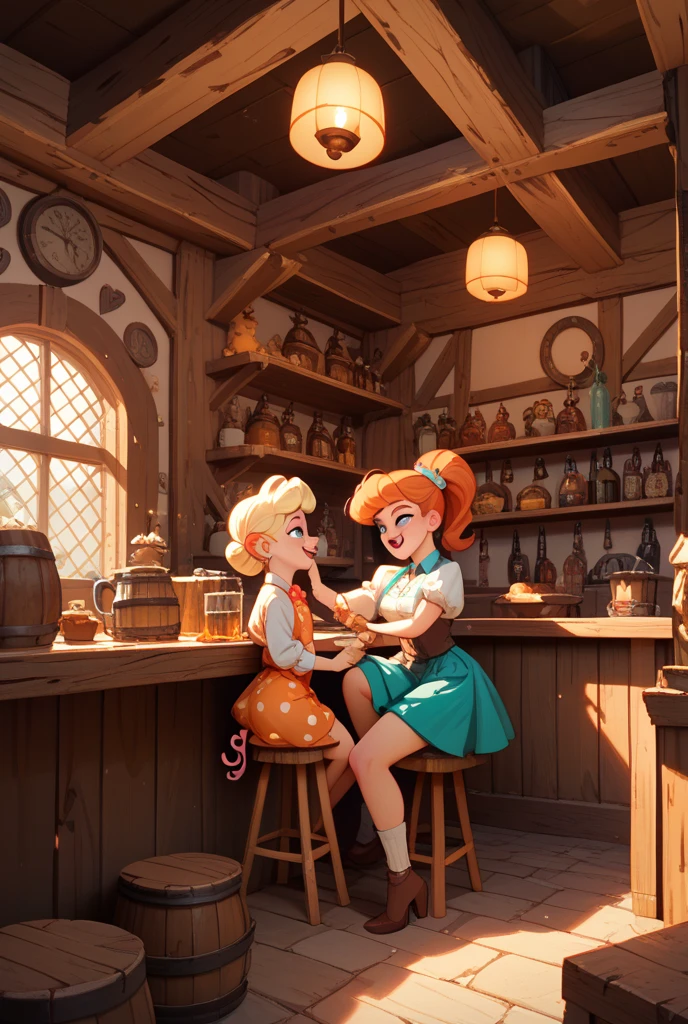 score_9, score_8_up, score_7_up, source_anime, 1 woman, sitting at a table, excited happy emotions, low cut blouse, tight skirt , cleavage, skindentation , lize1st, hair ornament, pretty girl, (calm emotions:1.1), tavern, sunset, volumetricand specularlighting, ((large sagging chest)) ((art by norman rockwell)) leaning forward, hanging breast, elbow squeeze breasts together
((Safe for work)) ((from the side view))