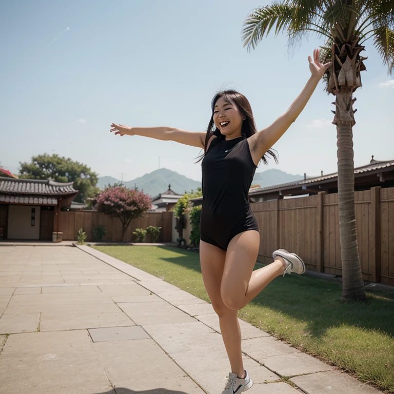 An ultra-high picture quality、Natural brightness、a beauty girl、Smiling smile、Trem lotado、straight haired、Colossal tits、float、open one's legs、Beautiful skin type、Hair swaying in the wind、NSFW、fullnude、Show、3 people