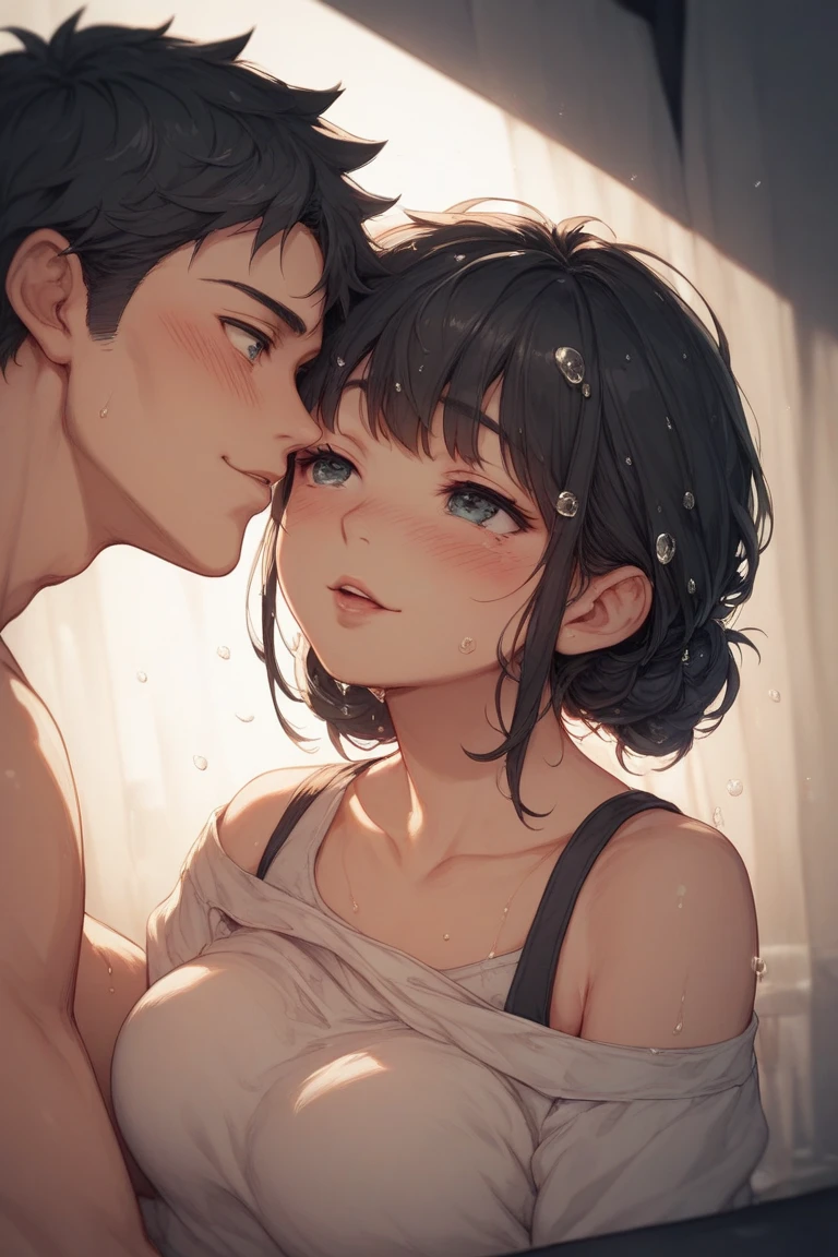 Girl licking man's penis A close-up of a cute girl in a lewd pose, spreading her pussy so wide you can see the hole inside Enlarged face display