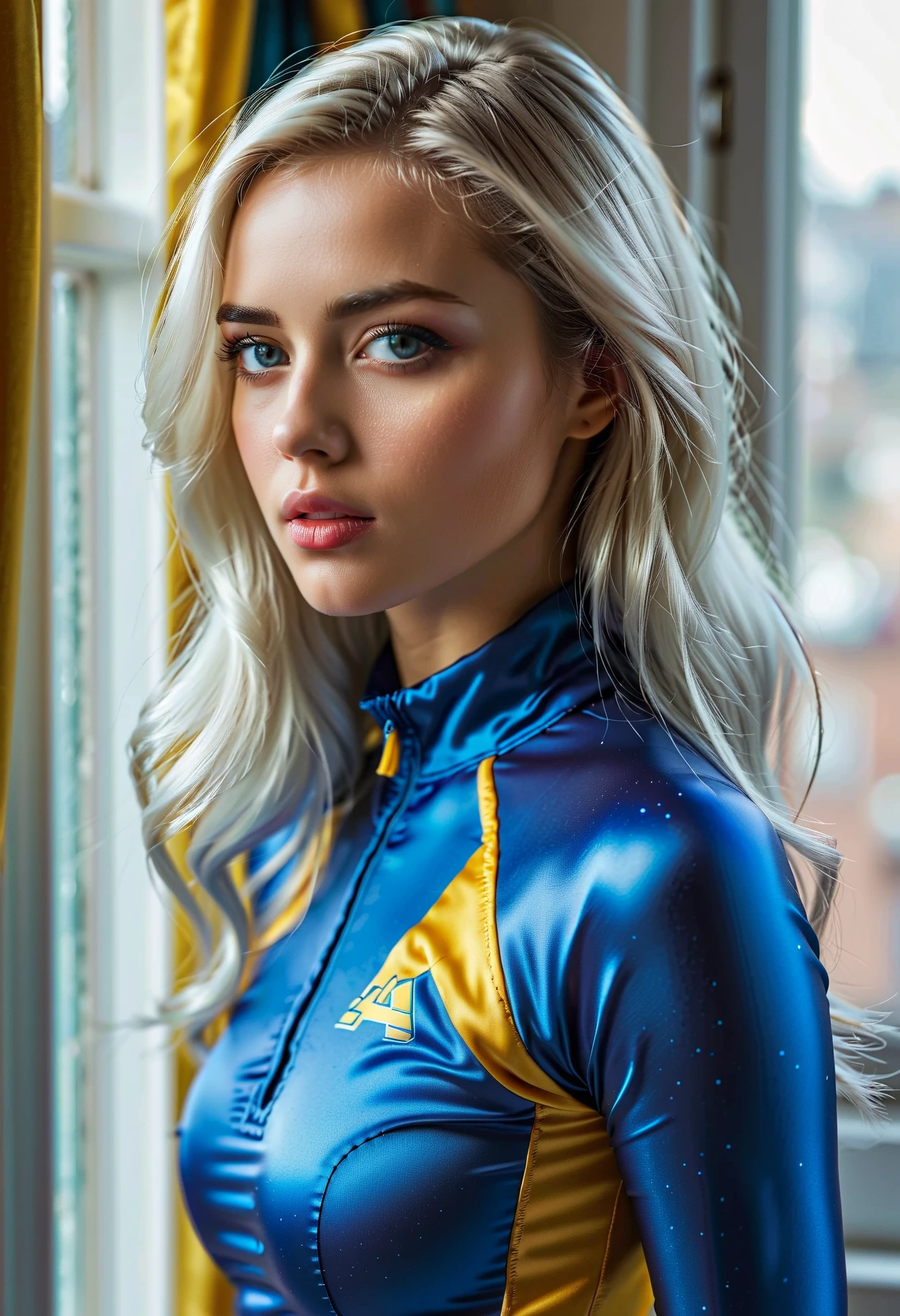 wearing a dinosaur costume <lora:Emily_Osment:1> e1873o, 1girl, solo, long_hair, blue_eyes, blonde_hair