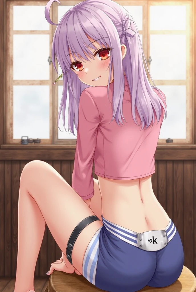 masterpiece, highest quality, detailed face, fine eyes, High resolution,４K，８K， and 18， 1 girl， Kido_Saori,  alone， blonde， green eyes， short and thin hair， 耳?????? Ring， gem，（denim dress， opened the front）， ?????????胸， cleavage in the middle of the ?????，（（??????：1.4，genuine，I got an ????????）），（（??????：1.4，small，genuine）），（（spread your legs：1.8）），（（between the legs，?????????）），（（show me your ?????：1.6，genuine）），（（???????????：1.6）），（denim skirt， Supermini:1.7's，green）， cowboy lens， street，（（?????????腹部）），（（behind my back：1.4）），