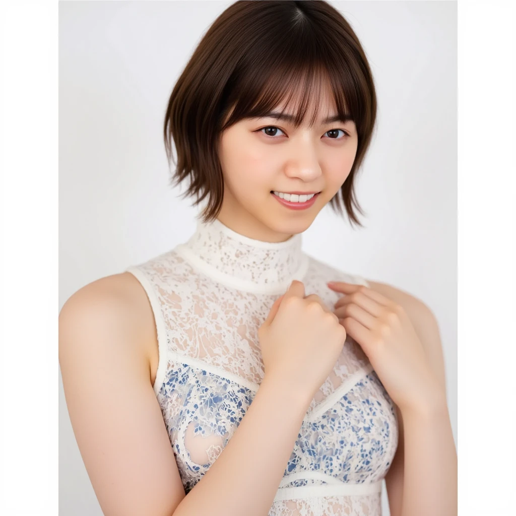 (((half wearing a wedding dress)))、(((全naked)))、(((Very small breasts)))、(((naked)))、(8K、RAW Photos、Highest quality、masterpiece:1.2)、(Realistic、Realistic)、1 Girl、short hair、((Very flat chest))、Lots of eyelashes、Glowing eyelids、skeletally correct、(((全naked)))、(((非常に美しいnaked体)))、(((very light pink nipples)))、(((The genitals are visible)))、(((Thin pubic hair)))、(((Tiara on head)))