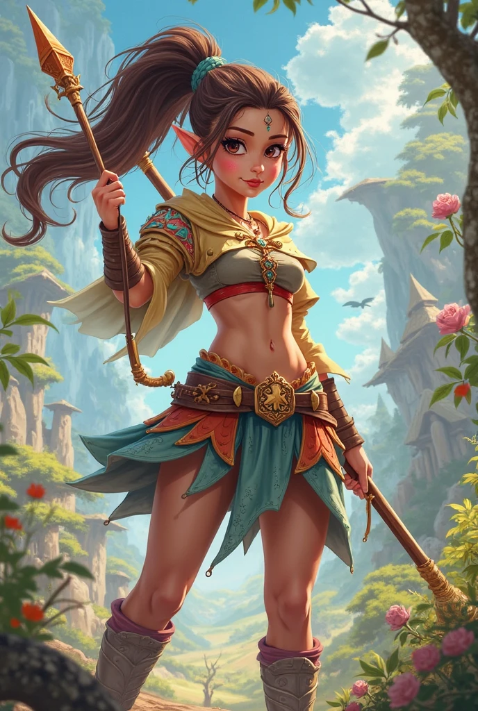 (Masterpiece), (High Definition), 8K, Light dance of cute fairies, floating in the sky, brutal beauty, innocence, well-formed beautiful face, free pose, sexual appeal, daydream, naked, flowing tulle, fluttering veil, multicolored veil, floral hair ornament, plant tunic, crimson bracelet, tree leaf necklace, tattoo, shiny skin, loincloth shorts, (without bra ), exposure, jewelry ornaments on arms, medium breasts, sheer, navel, shoulder, neck, collarbone line, arm ring ribbons, garlands, bracelets, anklets, pyroxene chain tassels, around the belly, (((strip dance)), (bright forest glades, dancing leaves, silhouettes of branches and branches), ink wash, popular CGSTATION, masterpieces, recent quality, high-resolution details, 32K