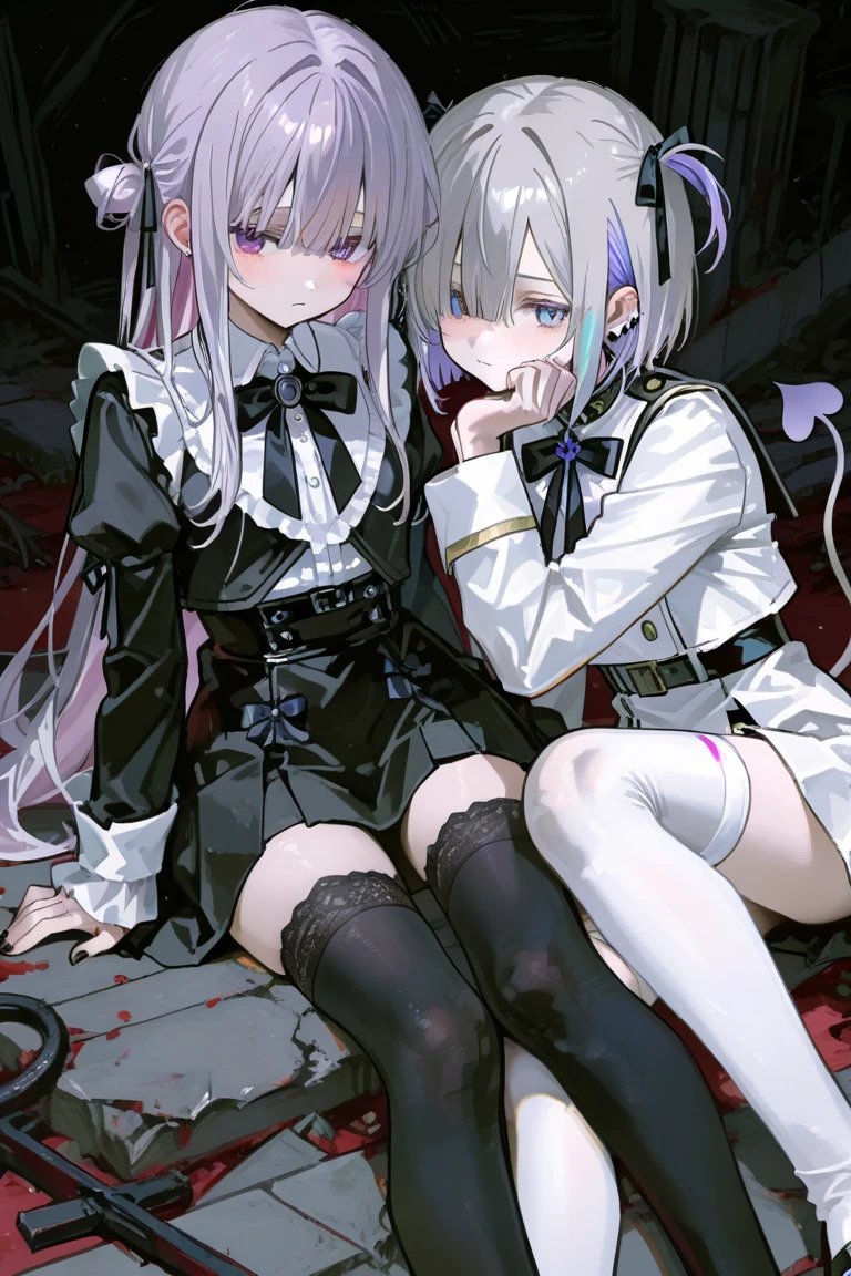 1 little girl and 1 little boy,for 6 years old,adolable,Lie down in bed,((((Handcuffs)))),Metal collar,((in jail)),(no clothes are worn),agony,(wail),Sad,(((Wear leg irons)) ,shackle,((In a cage)),Heavy Chains,Longing for freedom --auto
