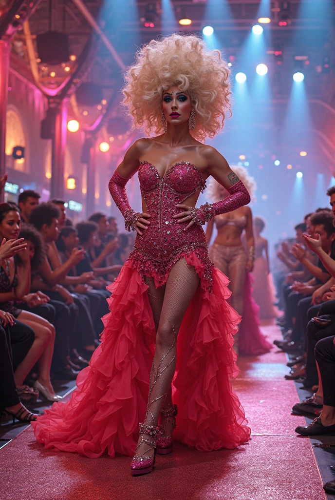 Make drag queen Dawn being crowned champion