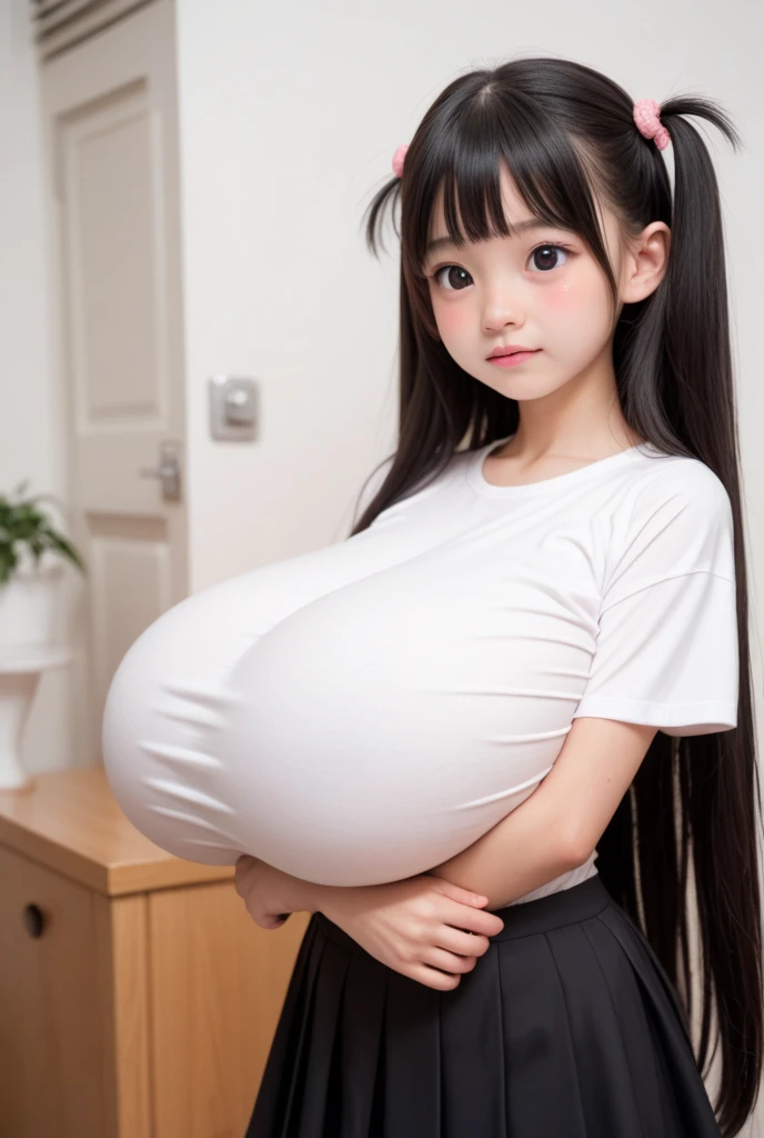Twintails Hair Bow, black hair,Big Baby Bump pregnant, School girl, Big boobs, nipple, cum, Big Black Balloons,16 years girl, Big pregnant Belly, Big Pregnant girl, Largest Belly of Pregnant, Huge Pregnancy, background hotel room,Huge 9 months Pregnancy Belly,huge belly expansion, huge belly girl