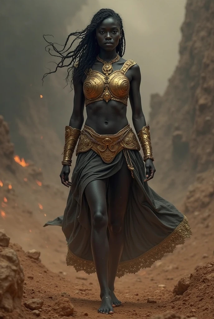 (photorealism:1.2)
Kali Mata, commonly known as Goddess Kali, is a significant deity in Hinduism, particularly within the Shakta tradition. Her swaroop (form) is often depicted as fierce and dynamic, embodying both destruction and regeneration. She is usually shown with a dark complexion, symbolizing the vast and infinite nature of the universe, and adorned with a garland of skulls and a skirt of severed arms, which represent the liberation of the soul from the cycle of birth and death.
Kali's appearance is intended to convey her role as a destroyer of evil forces and a liberator of souls. Despite her fearsome appearance, she is also considered a compassionate mother figure who protects her devotees from harm and grants them spiritual enlightenment.
