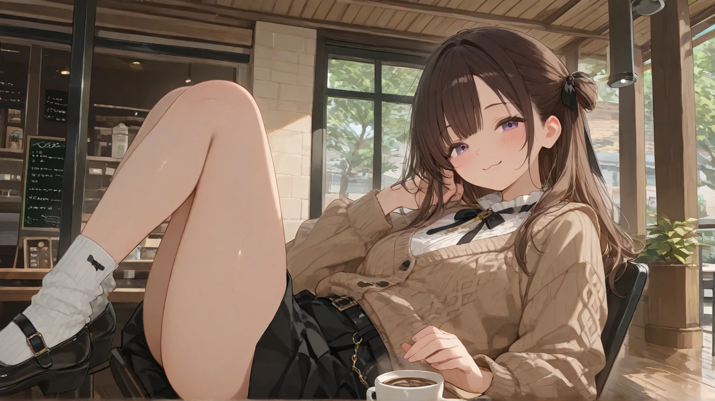 panoramic view, (the chocolate is shape of the number 3), perfect anatomy, masterpiece, best quality, 16k, beautiful detailed grow, daydreaming expression.