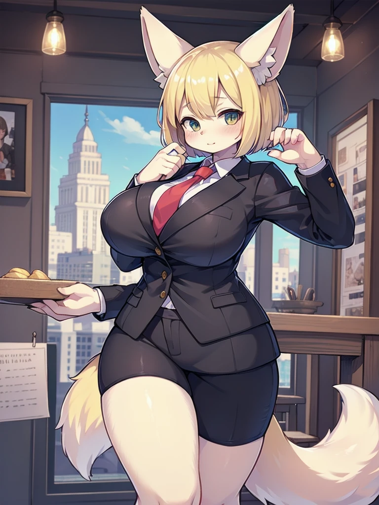 score_9, score_8_up, source_anime, standing, hellsing, seras, blonde hair, red dress, short dress, indoors, night, night sky, nighttime, vampire, smirk, fangs, ikuchan, balcony, town background,  rating:safe, navel, short dress, red dress, furry, tiger, tiger girl, chubby, bbw, ((furry)), tiger fur, chubby body, ((bbw)), milf,  belly,  ass, milf
