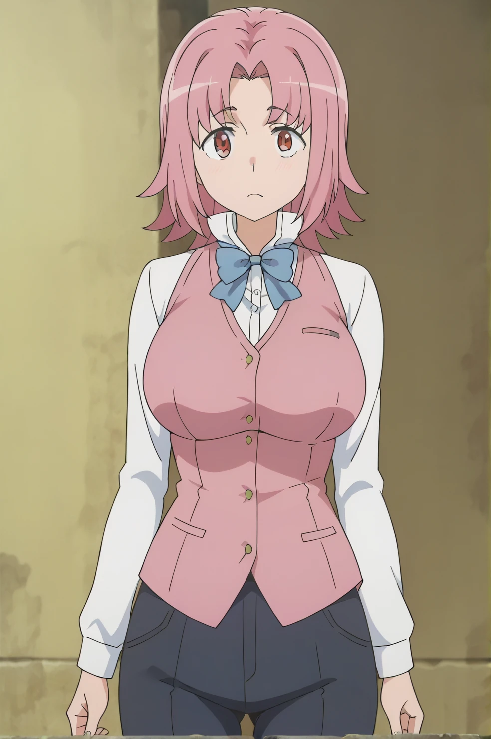 Misha : genial., anime screenshot, full body, very big breasts