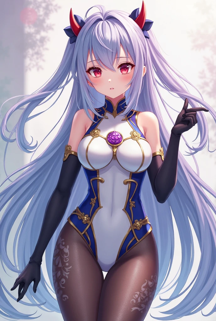 ((masterpiece)), ((best quality)), (ultra-detailed), ((kawaii)), cute, (lovely), ((sexy)), ((extremely detailed)), 4K, (8K), best quality, (beautiful), anime style, dynamic angle, heavy outline, clear outline, sacred place, a cute girl, 1girl, solo, ((light navy blue evening dress)), ((navy blue cape)), ((beautiful light purple hair)), ((beautiful purple eyes)), ((beautiful eyes)), ((long hair)), ((straight hair)),light smile,((medium breasts))