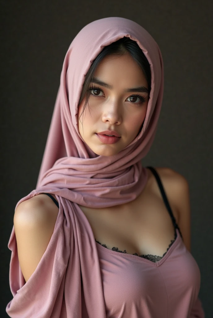 Smile ((Flat Chest)), Naked, Angry pose, Angry face, (((HIJAB MALAY GIRL))), masutepiece, High quality, UHD 45K, Realistic face, Realistic skin feeling , A Malaysia Lady, , , Very cute and baby-like face, (((FLAT CHEST))), (MATRIX WORLD), ((look In front at the camera and SADNESS)), ((())), (((CUTE GIRL))), ((BROWN PASTEL LIPS)), ((PASTEL LACE)), ((CHUBBY)), ((UNDRESS)). Brown, Flat Chest
