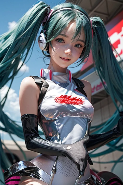 best quality, masterpiece,(Depth of field:1.5),
1girl, standing, parted lips, sweat, blue sky, outdoors, hand on hip, close-up, from above shirokocycling,(halo:1.4), animal ears, animal ear fluff, (grey hair:1.2), medium hair, hair ornament,( blue eyes:1.2), mismatched pupils, bike shorts, green gloves,short sleeve,
<lora:ShirokoBA-v1:0.95> <lora:kanna_lora-05:0.1> <lora:envybetterhandsLocon_beta2:1>