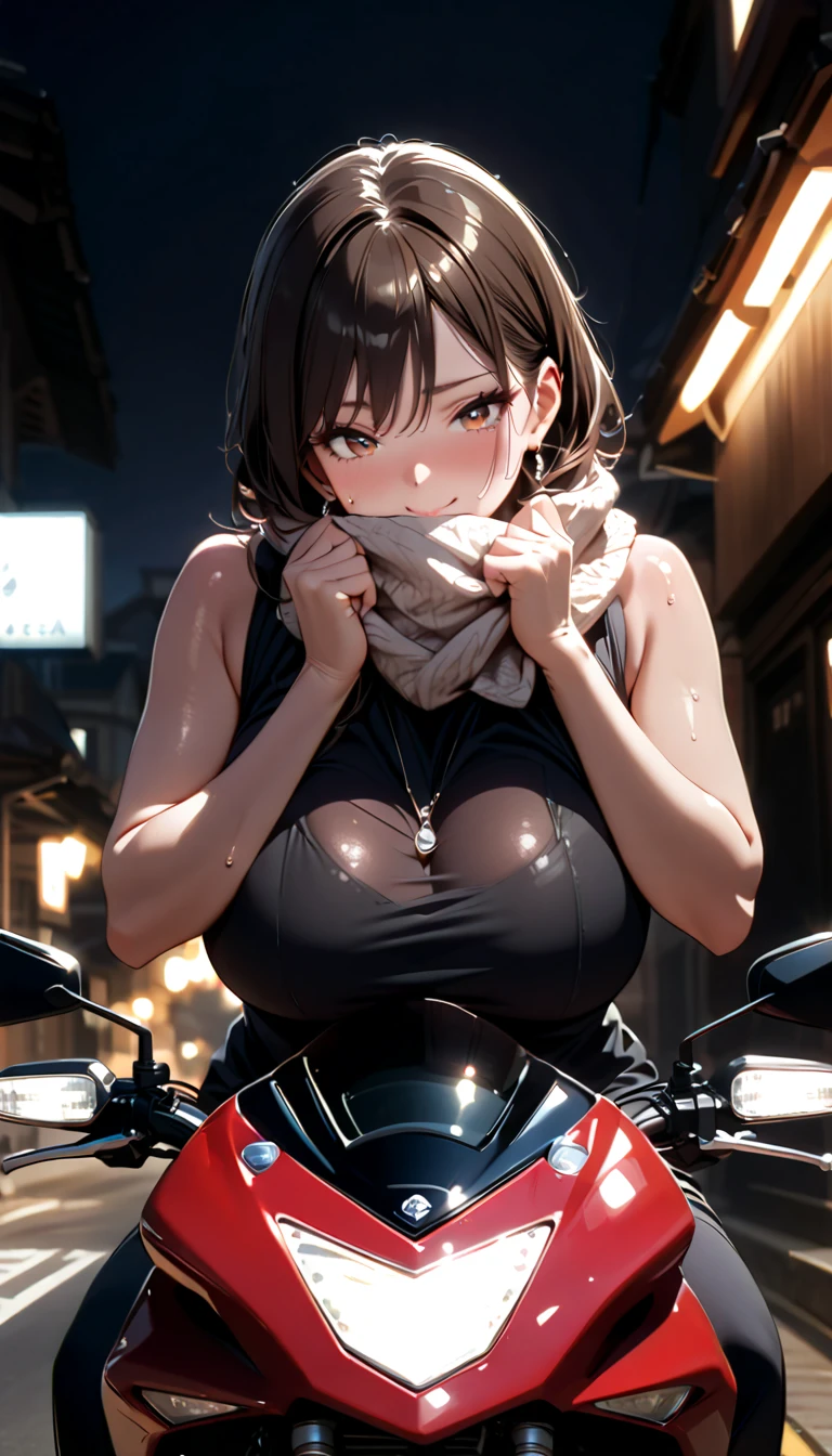 NSFW、Highest quality、(One girl),Big Breasts、(Road bike)、((Masturbating with penis:1.2))、Eyes Wide Open、Sticking out tongue、Tears splash、Beautiful Eyes、Beautiful Face、Delicate eyes、Tight and thin cycling wear、((Sweatで透けたサイクルウェア))、Sweat、Morning urban valley、street tree、Futanari、A small erect penis is attached between the legs, pointing upwards、(Penis ejaculation:1.2)、(A lot of sperm flies towards me)