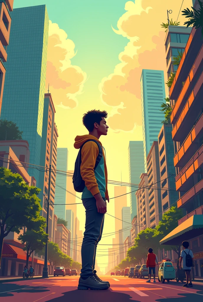 "The school is the heart that drives change throughout the city." Image to put on a blouse