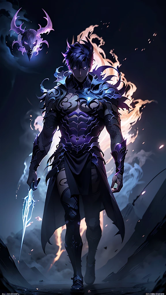 Claro, here is a physical description of Airon:
Airon is an elf with an elegant stature and athletic build.., characteristic of his elven lineage. Your skin is pale and smooth, como o luar filtrado pelas folhas da floresta. His eyes are deep and piercing, de um tom de cinza prateado que parece refletir as sombras ao seu redor, giving it an enigmatic and penetrating air.
Seus cabelos longos e escuros caem em cascata sobre seus ombros, like the dancing shadows of the night. They are as dark as darkness itself, e muitas vezes parecem se misturar com as sombras ao seu redor, giving it an even more sinister and mysterious appearance.
Airon veste-se com roupas escuras e discretas, feitas de tecidos leves e resistentes que lhe permitem mover-se silenciosamente pelas sombras. Ele carrega consigo uma aura de perigo latente, a presence that makes even the bravest shudder in its presence.
Your posture is upright and confident, with a natural grace that reveals his dexterity as a master of shadows. Every move is calculated and precise, like the death blow of a serpent in the darkness.
No entanto, behind the mask of coldness and implacability, There is a deep anguish and torment that burns in your soul. Seus olhos, embora endurecidos pelo sofrimento, ainda carregam uma centelha de dor e remorso, a constant reminder of the price he paid for the power he now possesses.
Airon is an enigmatic and feared figure, um espectro das sombras que vagueia pelos reinos de Arton, leaving only death and destruction in their wake. His story is a saga of darkness and redemption, de perda e renascimento, and your fate is intertwined with the fabric of the shadow realm itself.