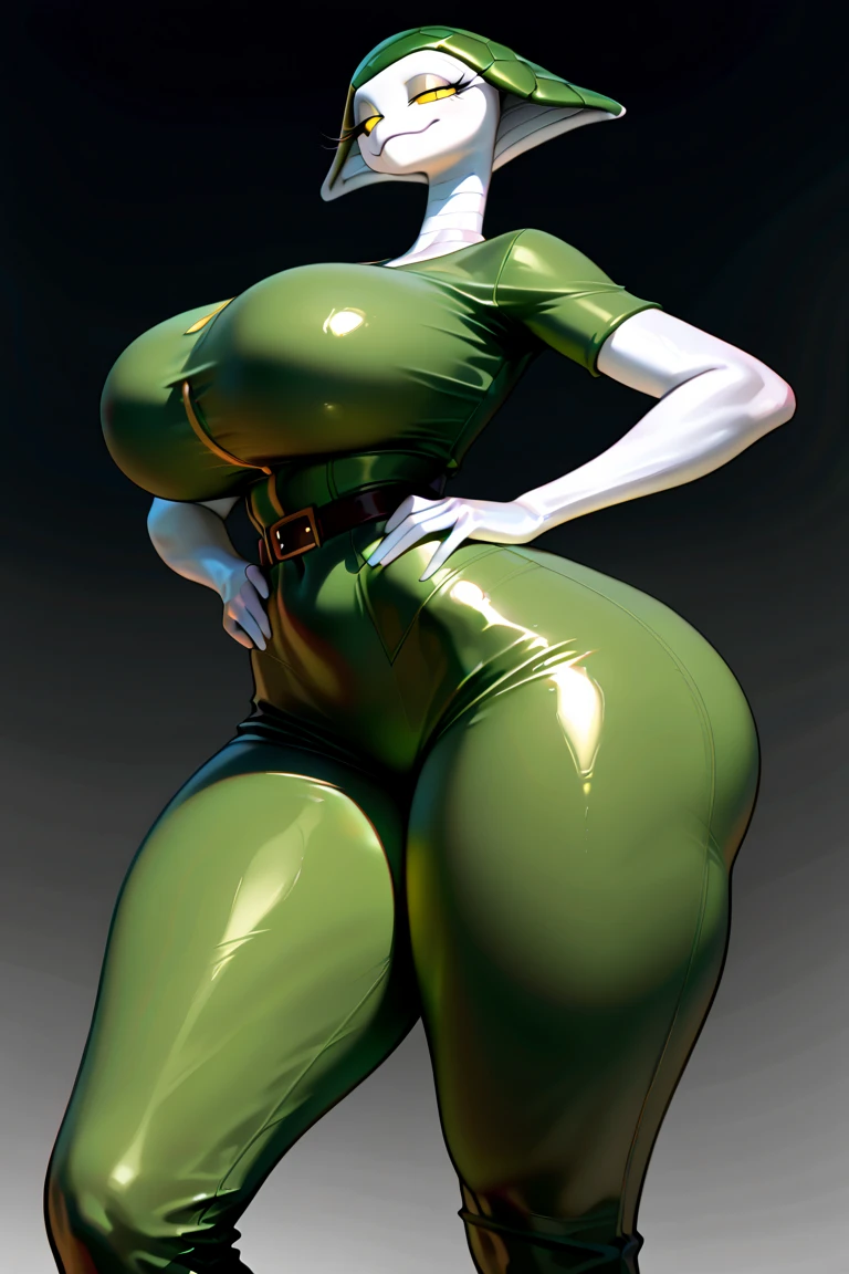 (photorealistic:1.4), (masterpiece, sidelighting, finely detailed beautiful eyes: 1.2), masterpiece*portrait, realistic, 3d face, good photo, 4k, high quality, high resolution, hyper detail, realistic, reality, smooth graphics, realistic sexy wears, 3D, best resolution, sexy, good contrast, perfect shading, realistic skin texture, finely detailed, dramatic lighting, realistic lighting, amazing shadows, sexy and hot, huge breasts about to burst, huge butts, thicc thighs, everything she wears is tight, shiny and skinny, , shiny hair, extreme shiny skin, tight skinny shiny latex short pants, tight skinny shiny latex T-shirt, tight skinny shiny latex stockings