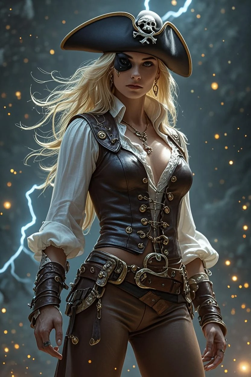 (cowgirl shot), (masterpiece), (best quality: 1.0), (ultra highres: 1.0), highly detailed face and eyes, (photorealistic: 1.2), TO BREAK, ShayeraDC, green eyes, mask, electricity, wolverine armor, black pants, midriff, belt,
TO BREAK
sky, lightning, clouds