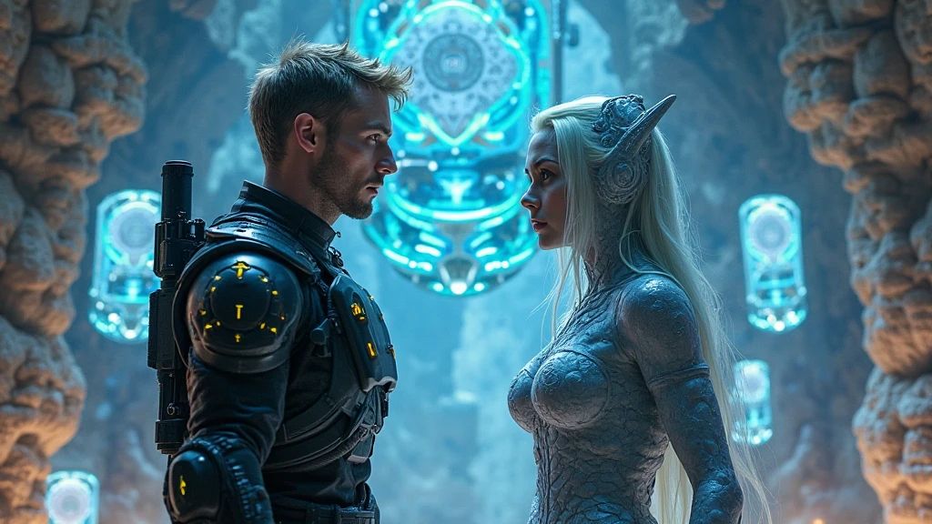 **The Alien Queen and the Human Commander**

In this captivating sci-fi story, an alien queen faces a powerful dilemma when her daughter, the royal princess, falls in love with a daring human commander. With the future of interstellar politics at stake, the queen must make a difficult choice that could shatter everything. Blending HFY (Humanity, F*** Yeah!) themes with alien intrigue, forbidden love, and rich world-building, this story immerses you in a universe of high stakes, emotional depth, and unexpected humor. Dive into an alien world where love defies the rules, and not everything is as it seems.

Subscribe for more thrilling sci-fi stories, alien tales, and fantasy adventures!

