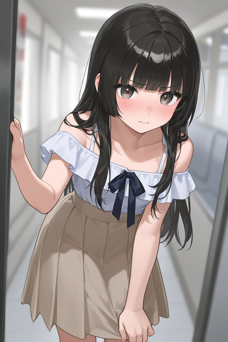 (8K, ultra-detailed, best quality, anatomically perfect body), (full body), (small breast:1.3), shiny skin, (Various girls), bladder full tank, (have to pee:1.1), (urge to pee:1.4), (only one person peeing self:1.1), peeing on the bottle pressed against my crotch, Pee flowing in the thighs, (very desperate to pee:1.2), (takes to bathroom), (waiting for bathroom with line of girls in queue), standing, (Each one has a different maxi pinafore dress:1.4), petticoat, (Each one has a different long boots:1.1), (Each one has a different hair), (knees together and feet apart:1.3), (Rub each other's thighs:1.3), (leaning backward:1.3), one hand between legs, skirt lift front, (holding the crotch:1.4), (stroking own abdomen:0.9), (stroking one's own thighs:1.1), (orgasm:1.25), (blush:1.4), (embarrassment1.6), (impatience:1.3), (flustered:1.3), (fidgeting around), (flowing sweat), (erotic body twist:1.2), (panting:1.4), (breathless:1.3), closed eye, (parted lips:0.7), (refreshing:1.2), (Dazed:1.1), (Sexual excitement), (looking away), (crisis:1.4), (from side:0.7), (from below:0.9), (dramatic angle:1.3), 