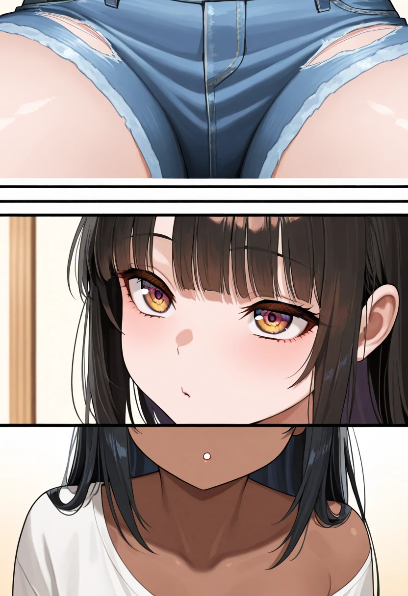 (5 years old,Lying down :1.2) ,Rear View, Couple Focus , (smile:0.7), Stand next to each other , Upper Body,Please reconsider, (naked:1.3), にやにやのsmile, (High color saturation:1.0), (Very detailedな肌), (Highest quality:1.0), (Ultra-high resolution:1.0) ,(Realistic:1.0), (Very detailed:1.0), (8k, RAW Photos:1.1)、Wearing a collar、Open your mouth、Anna Yamada、(Small breasts:1.9)、Masturbating、(Short stature:1.5),shaved pussy,On the bed,Ecstasy、Climax、Multiple Girls