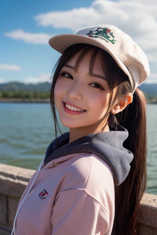 (((Costume inspired by the Ukrainian flag:1.3))),(),(((smile:1.3))),(((Women supporting the Paris Olympics:1.3))),(((International flags on the streets of Paris))),(((Eiffel Tower in the background))),(((The Seine in the background))),masterpiece,Highest quality,Ultra-high resolution output images,Write Boundary Depth,Intricate details,Add depth to your subject with contrast between light and shadow,Anatomically correct facial structure),(Picture Mode Ultra HD,)