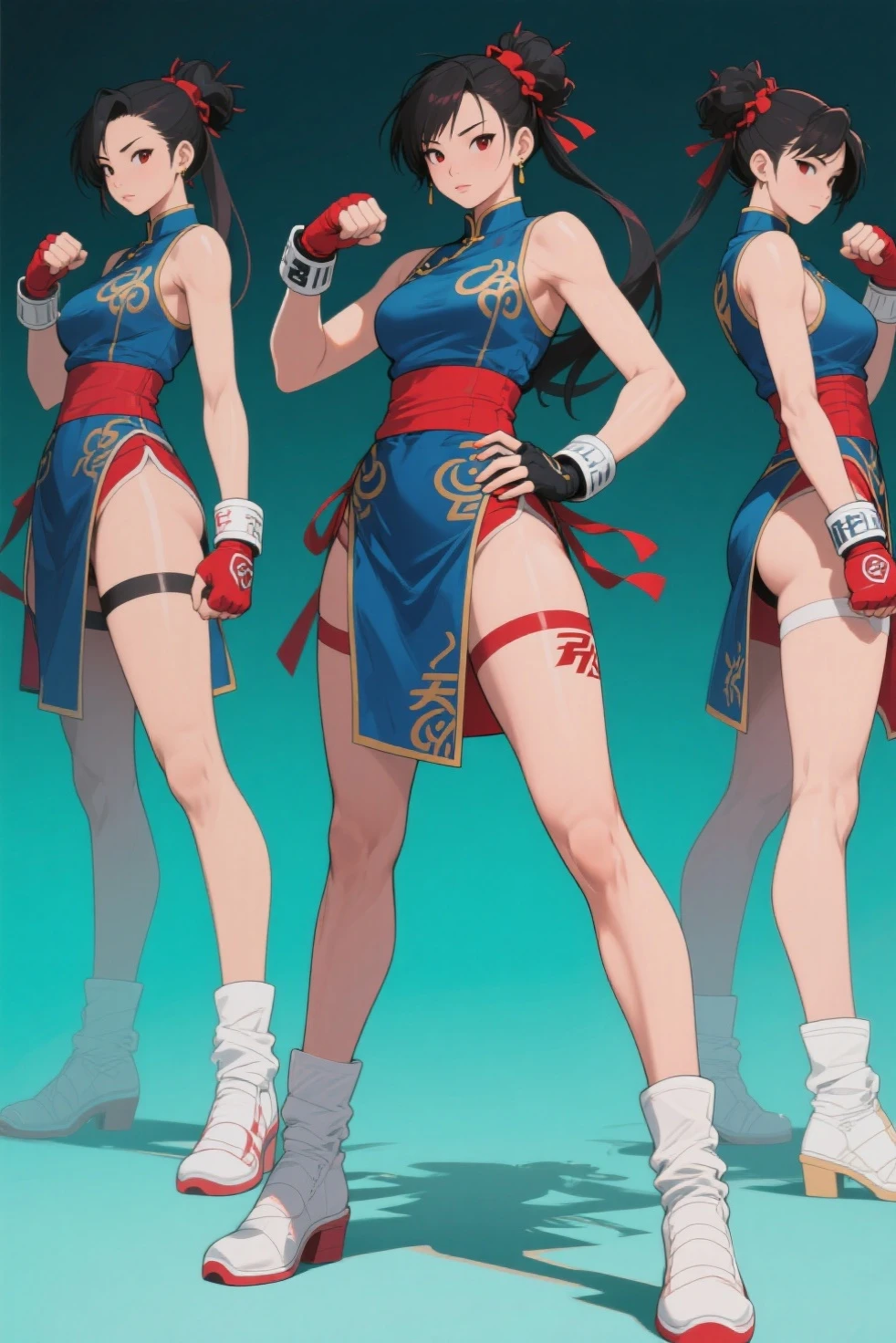 master-piece,A wonderful character show,4K anime,(アニメ:1.2),Anime drawing of a female warrior in Hanfu and robes,Plump breasts,Slim and well-proportioned waist and abdomen,Perfect body,Realistic Hanfu,Wear boots,Combat posture study,all-body,dress:Bikini and Hanfu,Heroine image,Martial arts anime style,colored sketch,Sketch art style,anime arts,digital anime,ultra hi-res,Realistic scale SFW,Place your hands in her body position!,Full body combat stance,Gesture painting,Fine sketching,full-length portrait,,Anime drawing