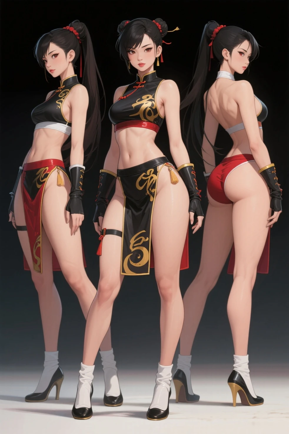 Black hair, Short ponytail, Boobs, tits, Full Body 3D Artwork! ! action figure girl, Female Figurines, detailed, figurine, Full Body, Very good figure, (Naked )blind box toys, mockup, Full body, animesque, 3D Artwork, OC rendering, high detailing, Bright, Studio Lighting :1, blush stickers, shy, blush, tearing up, embarrassed, simple background, C4D, blender, masterpiece, highres