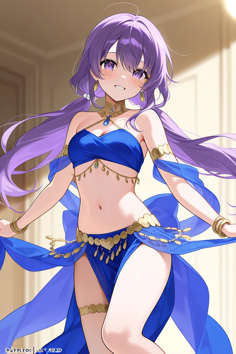 1girl, feminine and girly, trap, twink, thong, background, blush, see-through belly dancer outfit, big butt, belly dancer, innocent and cute girl, the girl is about 11 years old, butt, dancing, arabic harem, see-through silk, gold jewelry, (see-through silk clothes), arabic harem interior, long hair, ass  sway, motion lines, see-through top, cameltoe, arabic harem interior, ((lewd dance)), bellydancing, ((sweating)), nighttime, small breasts, cameltoe,
