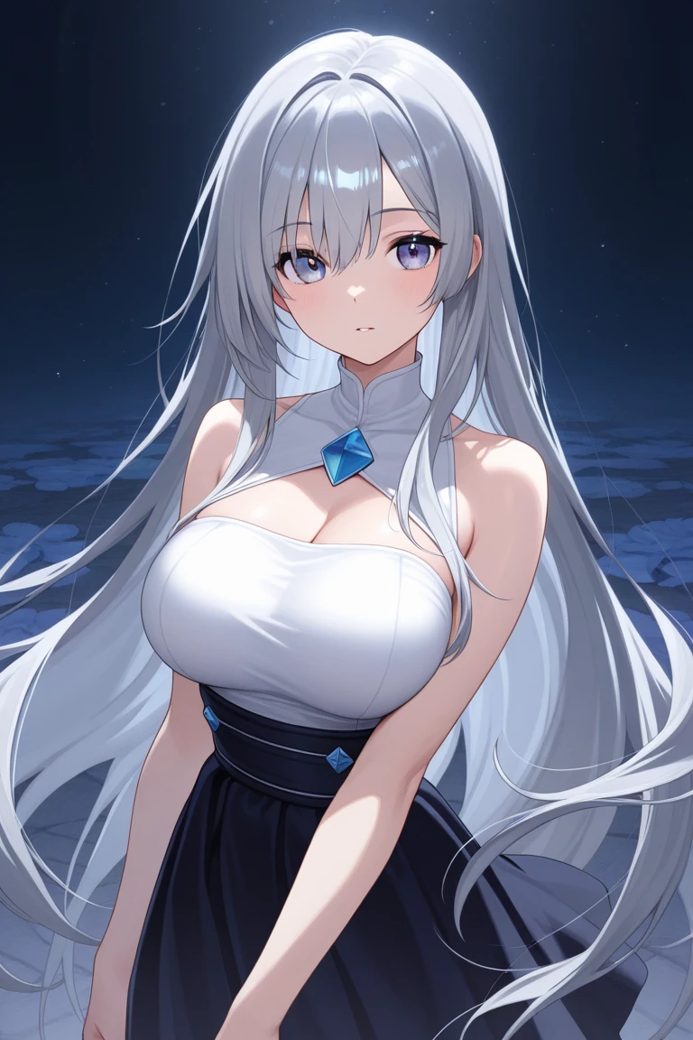 (8k, best quality, master piece: 1.2),super high resolution,1 girl, 独奏, colorshift eyes, hyperdetailed, expressive eyes, ultra-detailed face, Judo、Random hairstyle、silver gay hair, Judo Hall, Ecstatic expression, Collarbone, cleavage, cowboy shot