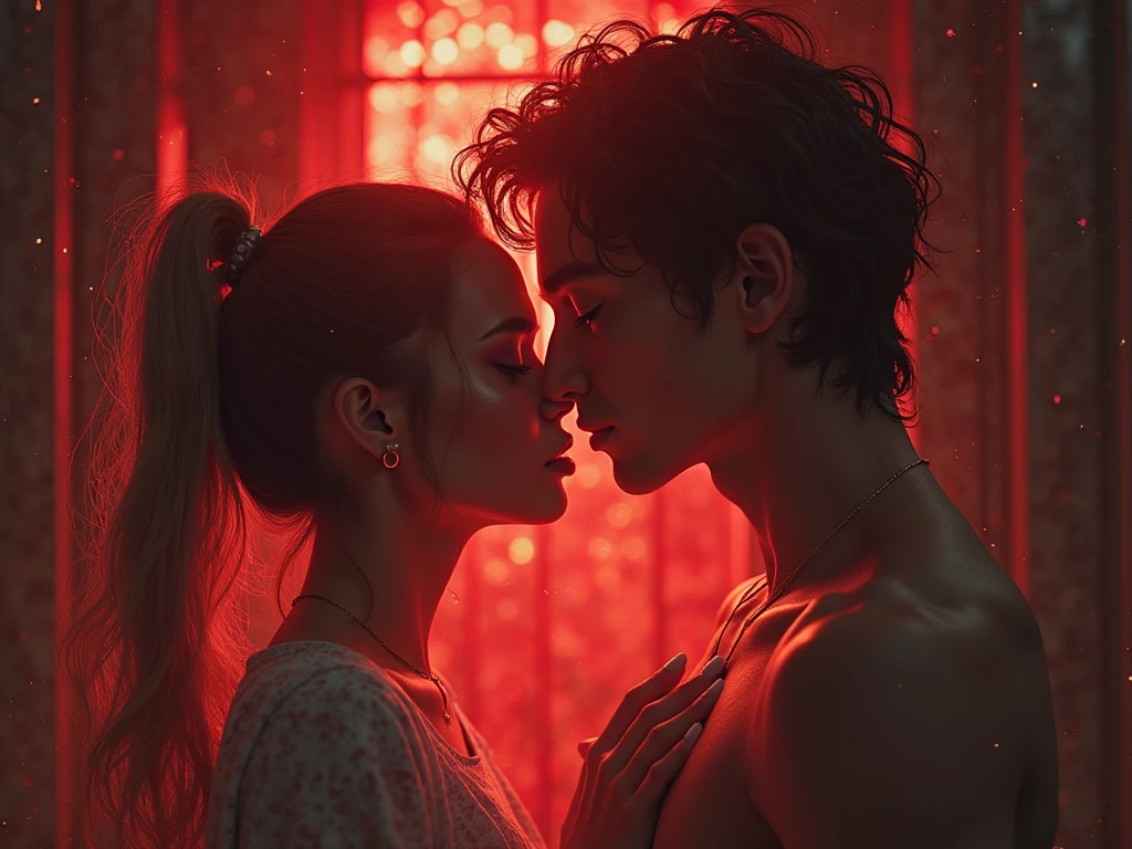 RAW, photorealistic. Two Romantic couple Hulk and harley quinn, (Romantic Lift Hug), hyper realistic. rain, wet, in a slum area, in the city of Jakarta. intricately detailed, cinematic lighting, sharp focus.