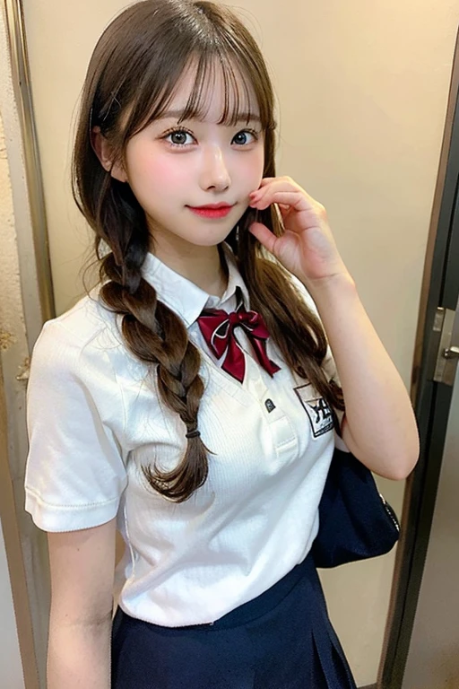 (8K、Raw photography、top-quality、masterpiece:1.2)、(realisitic、Photorealsitic:1.37)、ultra-detailliert、
1 girl in、cute little、独奏、Beautiful detailed sky、detailed Tokyo street、natta、
medium breasts、Beautiful Detail Eye、(shirt with collar:1.1)、a bow tie、pleatedskirt、(short-hair:1.2)、Floating hair、eating ramen noodle