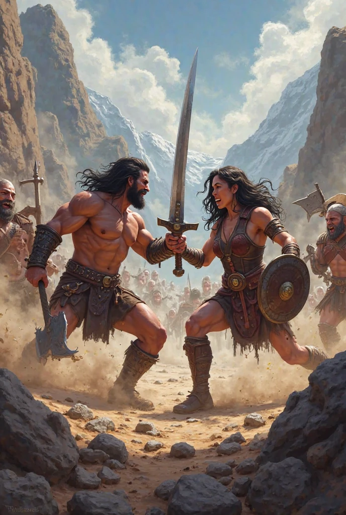 And the day I hamstrung my mount for the virgins, how amazing was its endurance, for the virgins kept throwing themselves at me with its flesh and fat like the fringes of twisted damask.