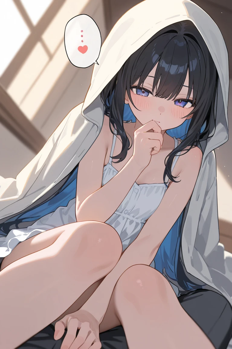 Young Girls, (1 girl), Solitary, black bob haircut, (Black Hair:1,3), (Green Eyes:1.2), blush, (seductive smile:1.1), flat chest, Thick thighs, Slim waist, Cardigan, Short pleated skirt, (Black skirt:1.2), masterpiece, best quality, (extremely detailed 8k:1.1), 4K, Ultra HD