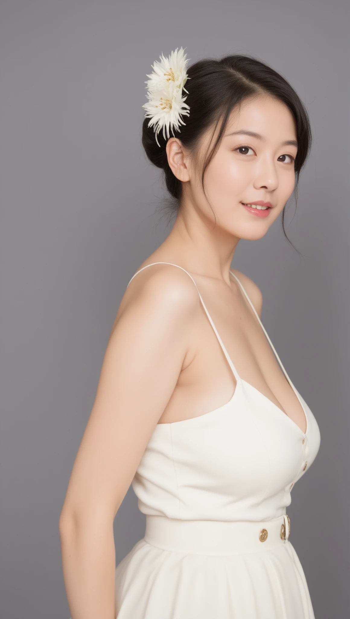 Remove clothes,nedium breasts