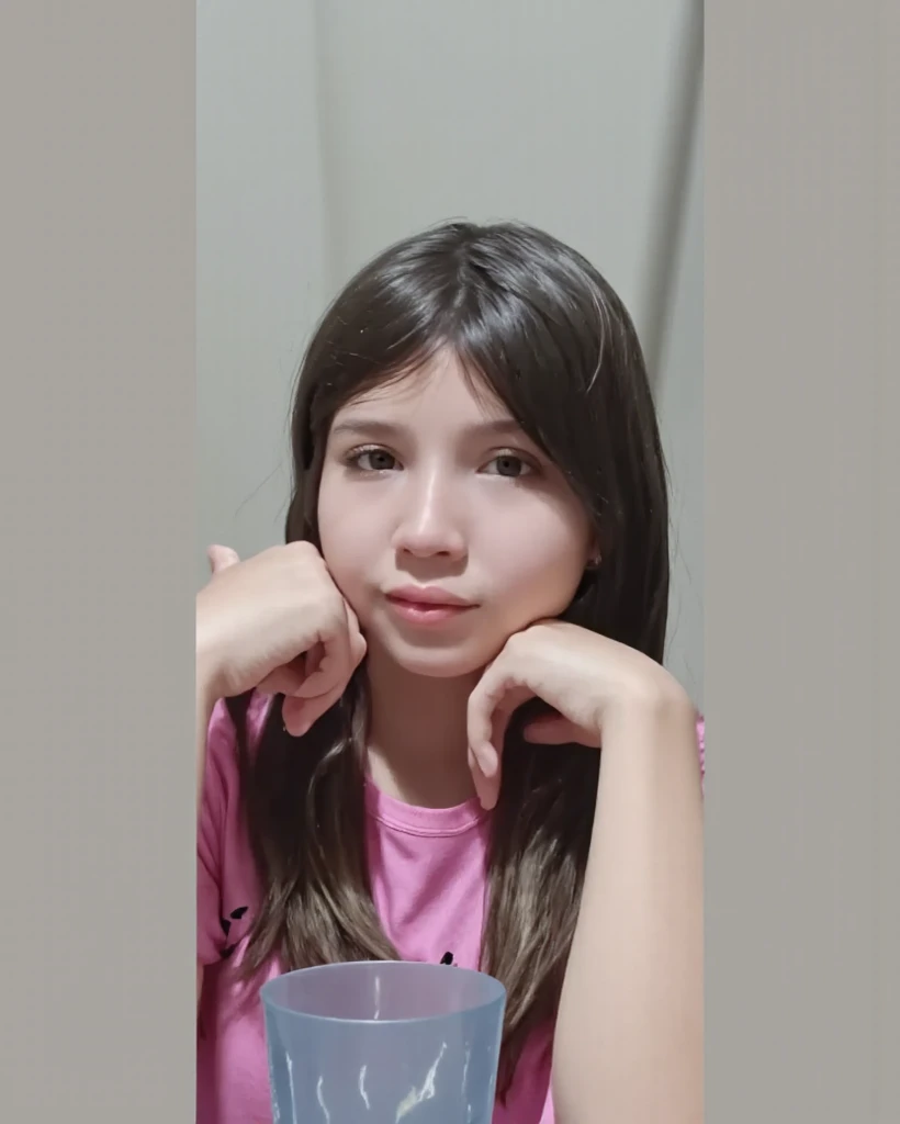 A worried looking girl with braces sitting in a dentist chair