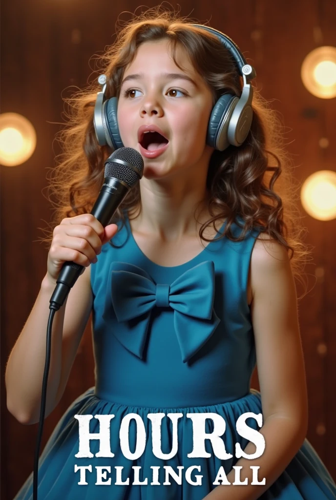 mENINA BLONDE CHILD IN BRAIDS, holding a record and a watch in her hands, music is life, music records, black and yellow and red scheme, vibrating with music, promotional images, holding a vinyl record, uploading high quality, wearing red and yellow clothes, spinning records, holding a disc, yellow and red color scheme, Red and yellow color scheme, official product photo
