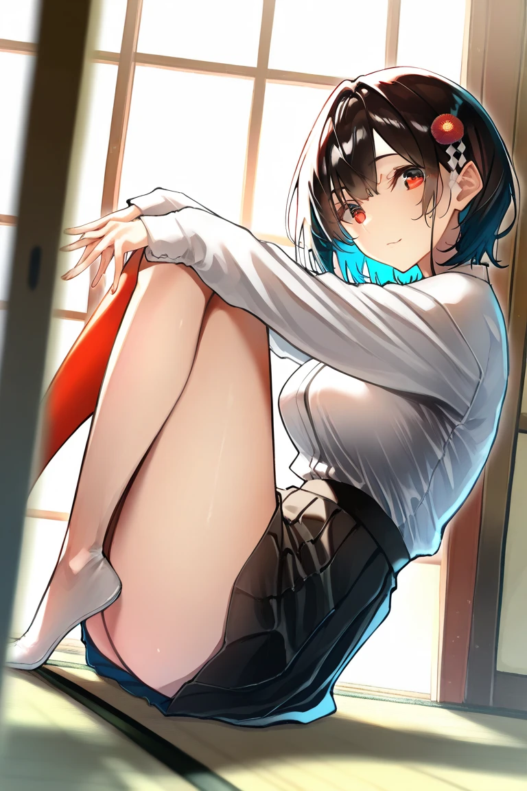 BREAK Perfect Anatomy、Highest quality、(cute:1.1)、(cute)、(High resolution:1.2)、Unbelievably absurd:1.3、Incredible illustrations、(cuteイラスト:1.2)、nsfw,(Beautiful background、Late Night、Bedroom、Red Curtain)、1girl(Green hair, red eyes、curl outward hair(child,(a girl, , height 1.3meters, 30kg),0-year-old,flat chest)(school uniform,White Silk Sexy Lingerie、garter belt)(、)( Sex preparation:1.2,panties aside)sex toy(dildo),pussy juice:1.2,Preparing ,(shackles,restrained、chain、gagged)(upskirt,cinematic angle) Against the wall、Hands above head,legs apart,rape