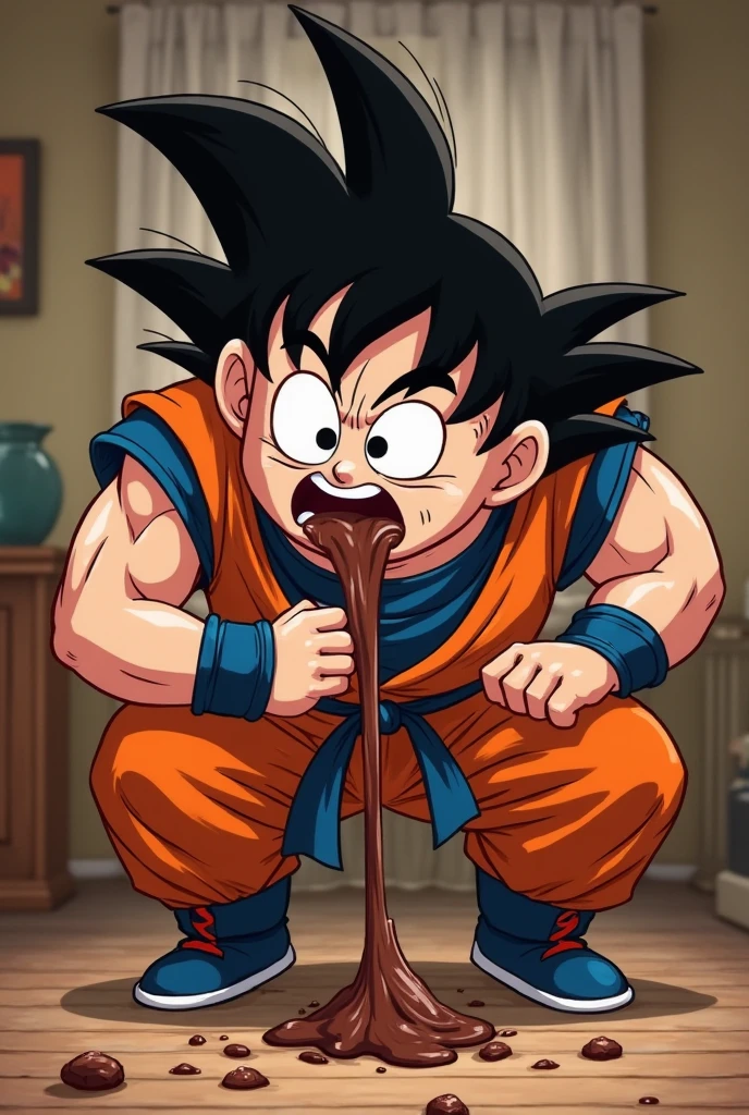 Son Goku, bare shoulders, blank hair, chama kou, highres, looking away, male focus, muscular, muscular male, happy face, black eyes, spiked hair, 4k quilty, Dungeon,Abused(Son_Goku, black hair, jock strap, toppless, ,Black eyes, looking at viewer, embarrassed, blush, look from down, holding belly, Standing, showing off your muscles, flexing muscles, masterpiece, best quality, movie still, (((background showcases a diverse group of pregnant individuals, including several pregnant males, each embodying the beauty and strength of pregnancy. Explore the theme of breaking gender norms and celebrating the diversity of experiences. Capture the joy, anticipation, and unity among this group, portraying a positive and inclusive representation of pregnancy that challenges conventional expectations, shirtless, nsfw))), (((pregnant male background))),(((purple tentacle))),(((legs chained))), (((pruple tentacle chain)))), (((Breeded))), (((egg laying))),male focus, upper body, (((XXL penis))), (((36 months pregnant))), (((pregnant belly))), (((Impregnated)), (((nsfw))), semen flowing inside mouth, (a lot of semen flowing on body), Bondage, Spread legs in BDSM, gargantilha, noose, abuse, a couple,Rape, 36 months pregnant, impregnated, (((flowing with semen))).