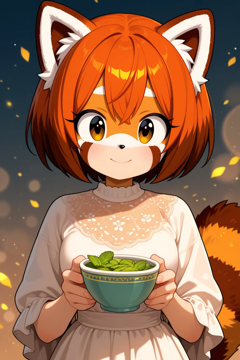 detailed, (masterpiece, 4k, ultra high res:1.1), source_anime, chibi, 
 <lora:zoologistlora3:1>, zoologist, green shirt, midrff, spaghetti strap, ribbed tank top, dark skin, ahoge, blue eyes, big eyes,