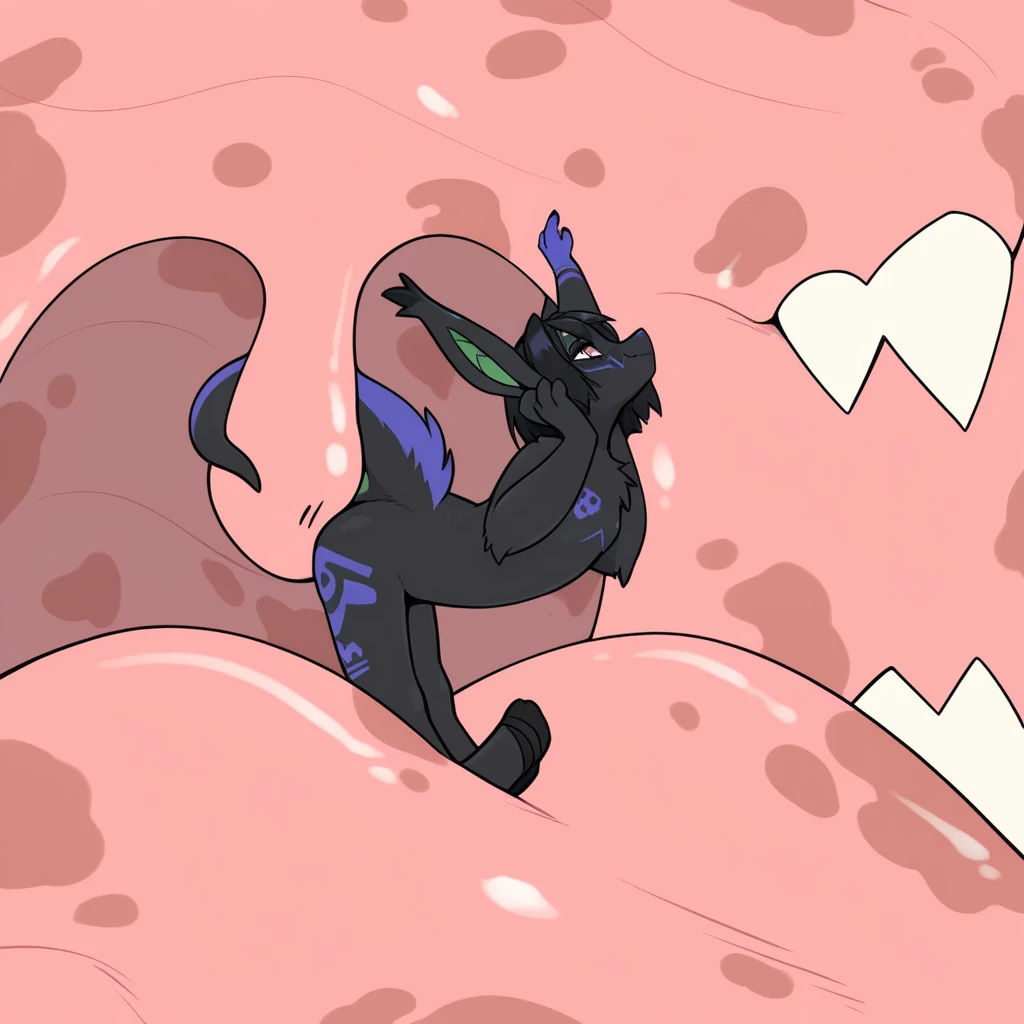 best quality, high quality, outside, detailed background (by darkgem:1.2) (by zackary911:1.1) (by bebebebebe:1.1) (by shonuff:0.7) (by nobby:1) (by hikari gamba:1) (by the-minuscule-task:1.4) BREAK (violet sabrewing:1.2) hummingbird, long beak, purple skin, black eyes, dark eyeshadow, curled hair, black hair, freckles, eyelashes, tail feathers, young:1.4, short, mouth closed, female, 4 fingers, standing, hand in pocket, short hair, Flat torso, slim body, naked body, pussy, ass, beach, night, back view, black birds legs, ass spread, hands on ass, cum in ass, full body view, is sitting, spread legs, cum on body, cum on face