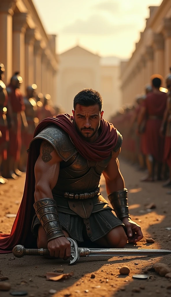 Cinematic style, An intense moment capturing the pivotal turning point of the battle, with the Greeks rallying against the Persian onslaught, background dark, hyper realistic, ultra detailed hyper realistic, photorealistic, Studio Lighting, reflections, dynamic pose, Cinematic, Color Grading, Photography, Shot on 50mm lens, Ultra-Wide Angle, Depth of Field, hyper-detailed, beautifully color, 8k, golden light from the front