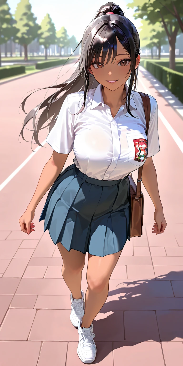 Silence Suzuka、Horse Girl、Best image quality、High resolution、masterpiece、super high quality、Racecourse、Gate、race、Explosive、猛然とRun、Run、颯爽とRun、Sweaty、Very short pleated skirt、Heavy breathing、Blushing、4K quality、Black Pantyhose、Voluptuous thighs、大勢のRunHorse Girl