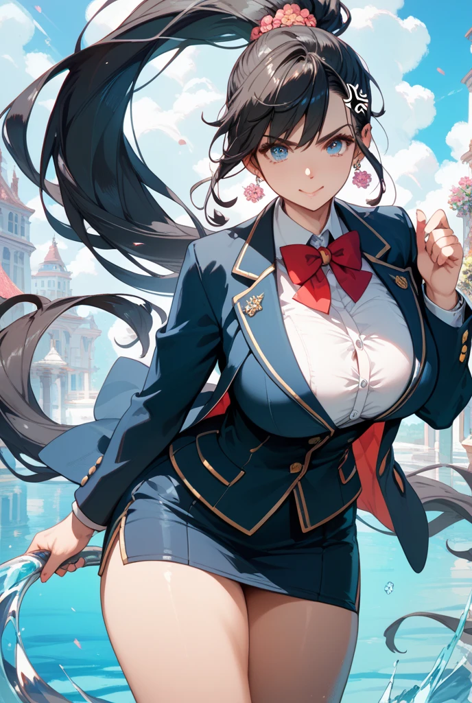 A chubby, freckled, black-haired girl with glasses dressed as Chun-Li wearing white boots and a shy expression at the Comiket venue