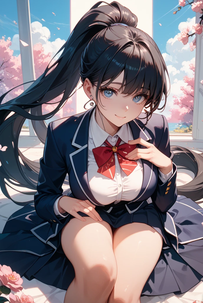 Sexy 1girl, tsukino mito \(1st costume\), nijisanji, "?". knees together feet apart, lotus position.
BREAK
(neon borders:1.3), masterpiece, best quality, very aesthetic, absurdres