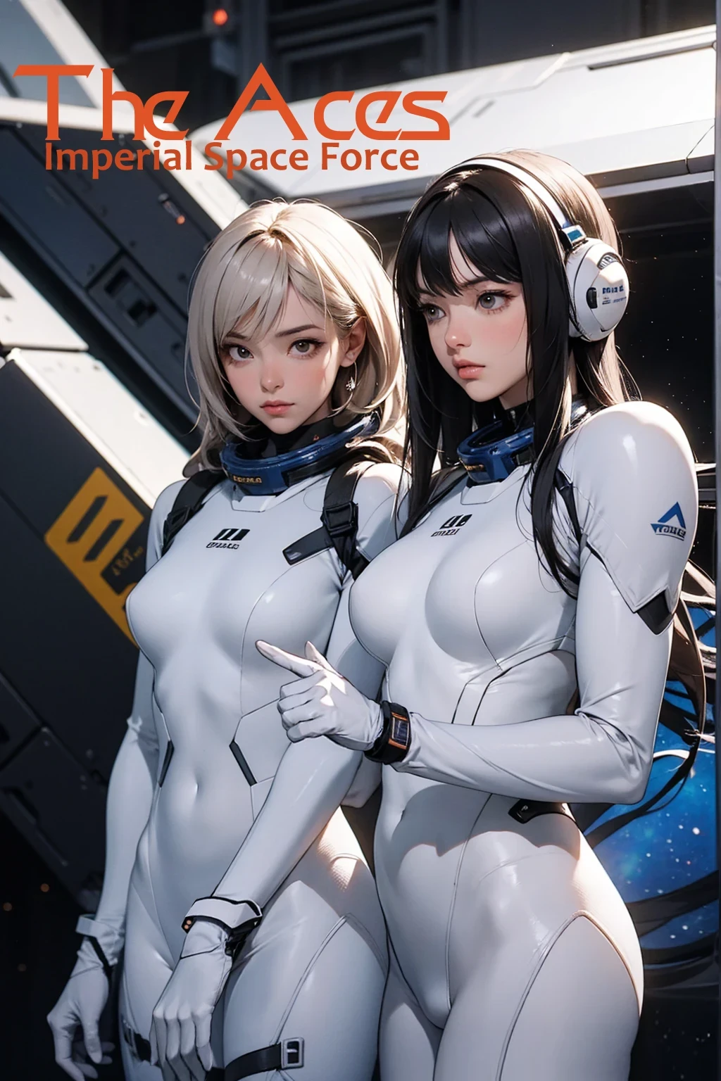 space station,Space base,Battleship,fighter (airplane),
Cute,kawaii,Thin,
lifestyle photography,cropped shoulders,Above,wicked,to frown,Cinematic lighting,Shot on a Polaroid SX-70,50 мм f1.2,,
wearing edgPlugsuit,edgPlugsuit,skin tight,(headset interface:1.1),
Suryu Asuka Langley,blonde hair,, (Best quality:1.4),(8 k,Raw photo),shiny skin,pale_skin,detailed skin,detailed face,detailed eyes,Japanese idol,Beautiful face,