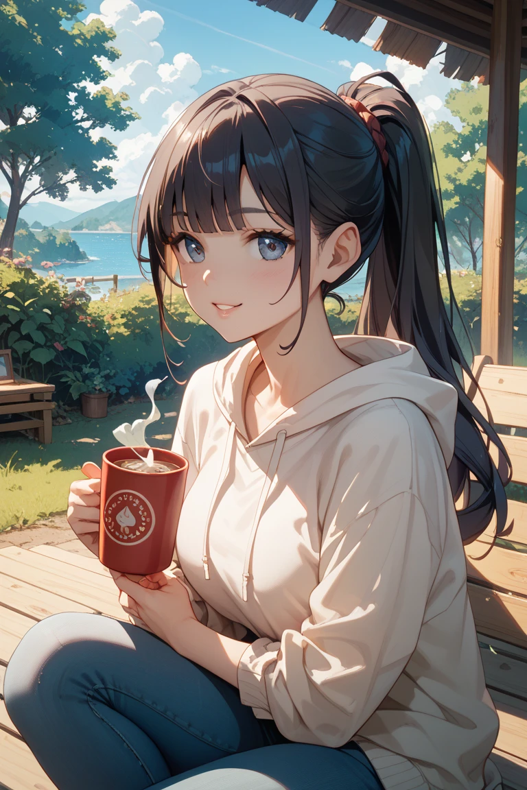 <lora:cum_mug:0.7>drinking cum mug,girl,